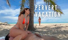 Smothered & Controlled by MY FART - Gassy beach