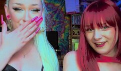 3 GROSS TASKS from Princess Diss and Maddison Sins