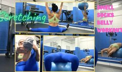 Stretching after training