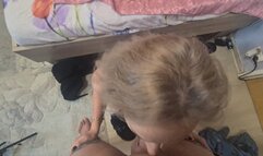 pov blowjob footjob tape bondage