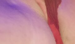 Chatte Godé orgasme pisse gros plan