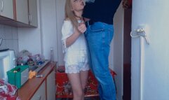 roleplay blowjob plastic fetish