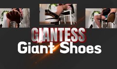Giantess: Giantess GIANT Shoe cum Be that tiny Horny Man - HotWifeJolee