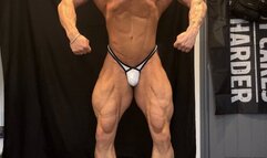 More Oiled-up flexing and posing