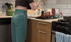 Doing Dishes with Pantsing and Wedgies