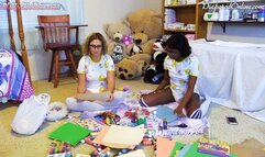 Iris & Red: Crafting in Nursery