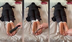 Kawtar - Wide wrinkly Arab feet tickling