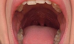 Huge mouth with a yawn! MP4