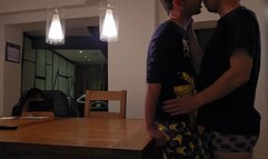 Diaper Twink Fucked On The Dining Table