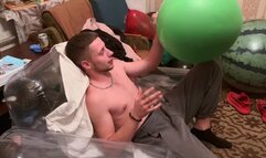 Jason b2p big green balloon