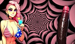 Faggot Whore Suckalong BBC, Creampie, and Dildo Sucking