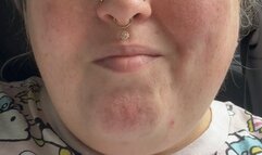 Barefaced bubblegum bliss