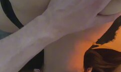 This is the wettest, hottest and naughtiest slobby blowjob with MR BWC 23CM