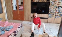 hitachi squirt foot sitting leather