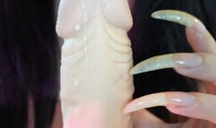 My long nails and your moaning