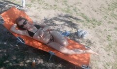 BELLY FETISH IRONING NYLON CLOTHES JEANS FETISH