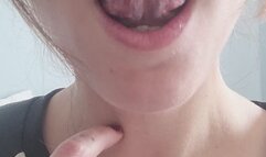 Take a look into my mouth