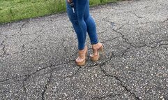 Mia Soles Sublime Walking on High heels