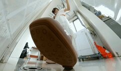 4K 360VR panorama video costume beauty shame slaves