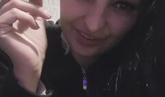 Cought attack whit spiting phlegm by Anna Sparkle