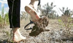 Dirty feet lost sandals AVI (1920x1080) FHD