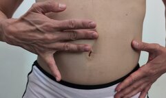 TOPLESS BELLY BUTTON WORSHIP | Elaine