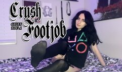 Crush Gives You a Footjob