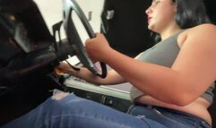 Dani borrows the car to start it