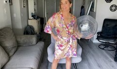 Pee and Squirting Fetishes On a Beach Ball