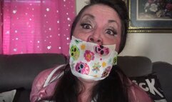 Gina rae is FURIOUS in shiny high heels and skin tight pvc pants