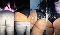 The natural panty wedgie