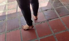 I get my feet dirty and very ticklish when they are cleaned (1)