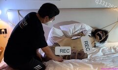 Girlfriend who cheated was punished by boyfriend