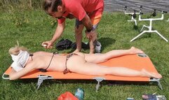 oil body snorkel fetish