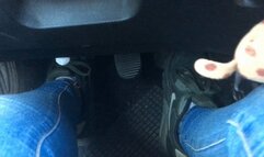 12 minutes pumping of the pedal with miss minnie - very high engine revs - the power that is unleashed