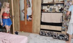 cosplay kicking smoking masturbation