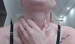 Neck with a big Adam's apple! MP4