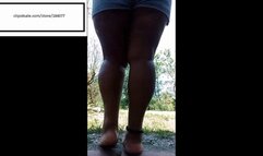Brig_Sexi_Hot itches feet out sandals outside