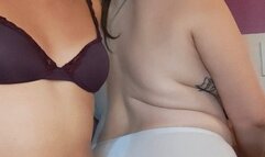 T-girl gf fucks my face and my pussy