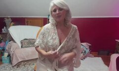 Curvy Giantess Milf Report Card Reward - Milf Seamless Pantyhose Striptease