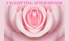 FACESITTING AFTER DINNER - Erotic Facesitting Fantasy, Facesitting Training