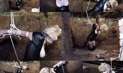 Hot booted blonde left cruelly bound in the pit of horrors (MP4 SD 3500kbps)