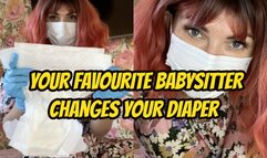 Your Favourite Babysitter Changes Your Diaper