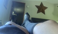 Teenie Naps on Giantess Lap as she Watches a Movie 1080