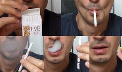 Smoking EVE 120s IYF closeup 190924 SLOWMO