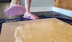 Karina's Shower Flip Flop Stuck