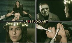 Praskovya Meets the Mad Doc - Psy Helmet Turns Her Into His Tickling Toy (FULL HD MP4)