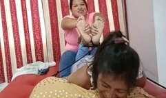 Airam hogtie tickling