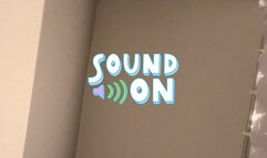 audio only: female solo masturbating with shower head