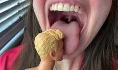 Giantess Face Licking Vore